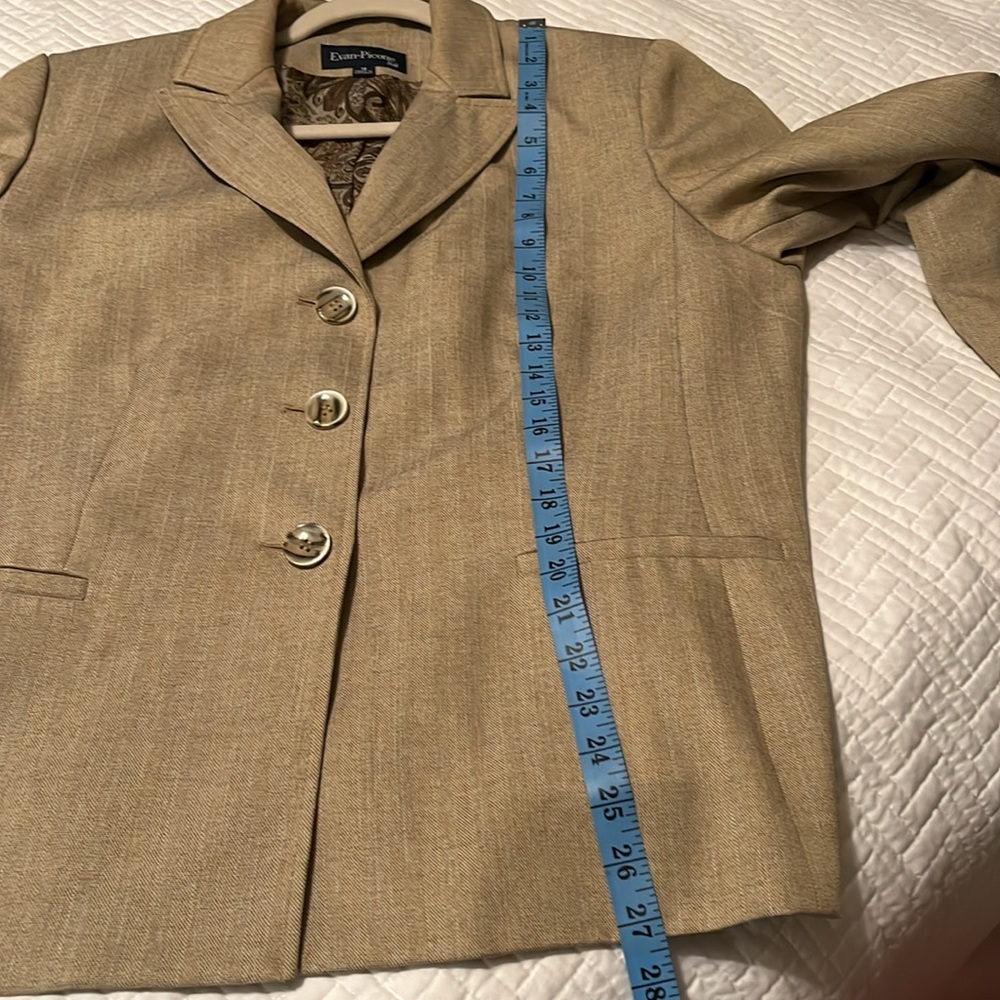 Evan Picone Pantsuit, Size 18 - Picture 7 of 12